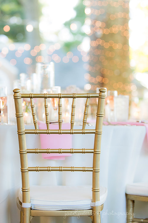 Image of Gold Chair at Wedding