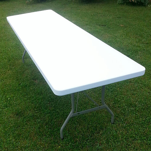 Image of 8' Rectangle Table Rentals