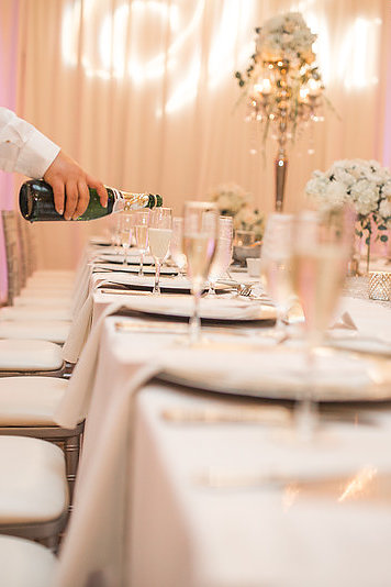 Image of Silver Chairs at Wedding