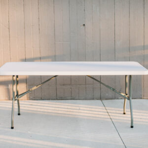 Image of Rectangle Folding table rental