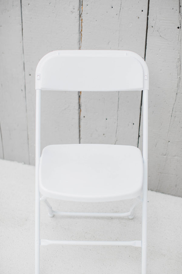 White Folding Chair Rental