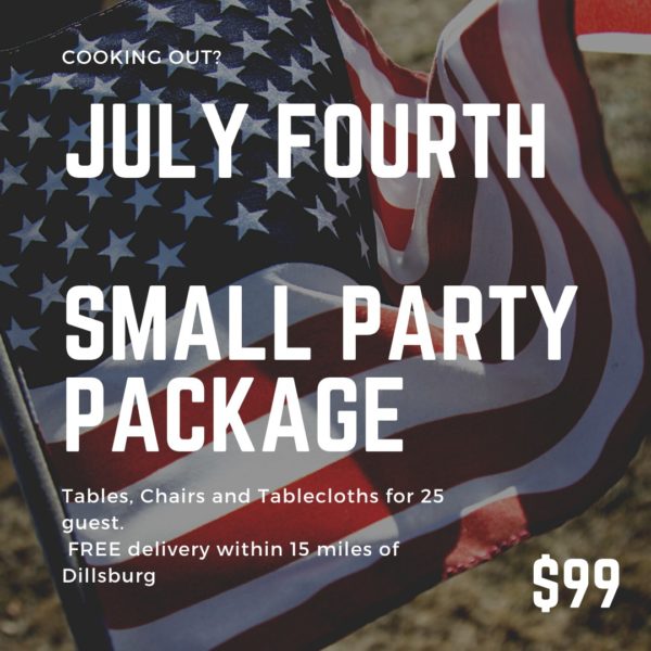 Image of Small July 4th Party Package