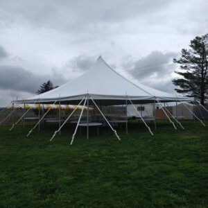 Image of 40x40 Pole Tent Rental