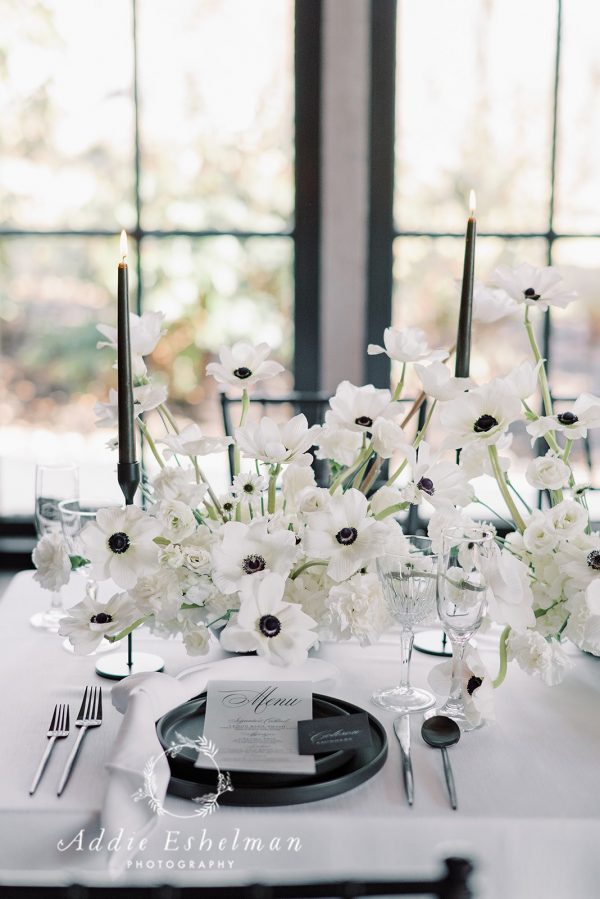 image of champagne flute rental on table
