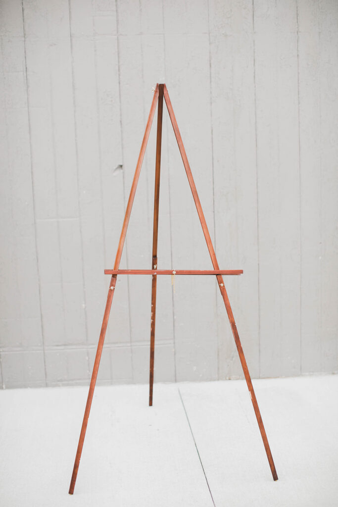 Large Easel Rental A to Z Event Rentals, LLC.