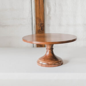 Image of Wooden Cake Stand Rental