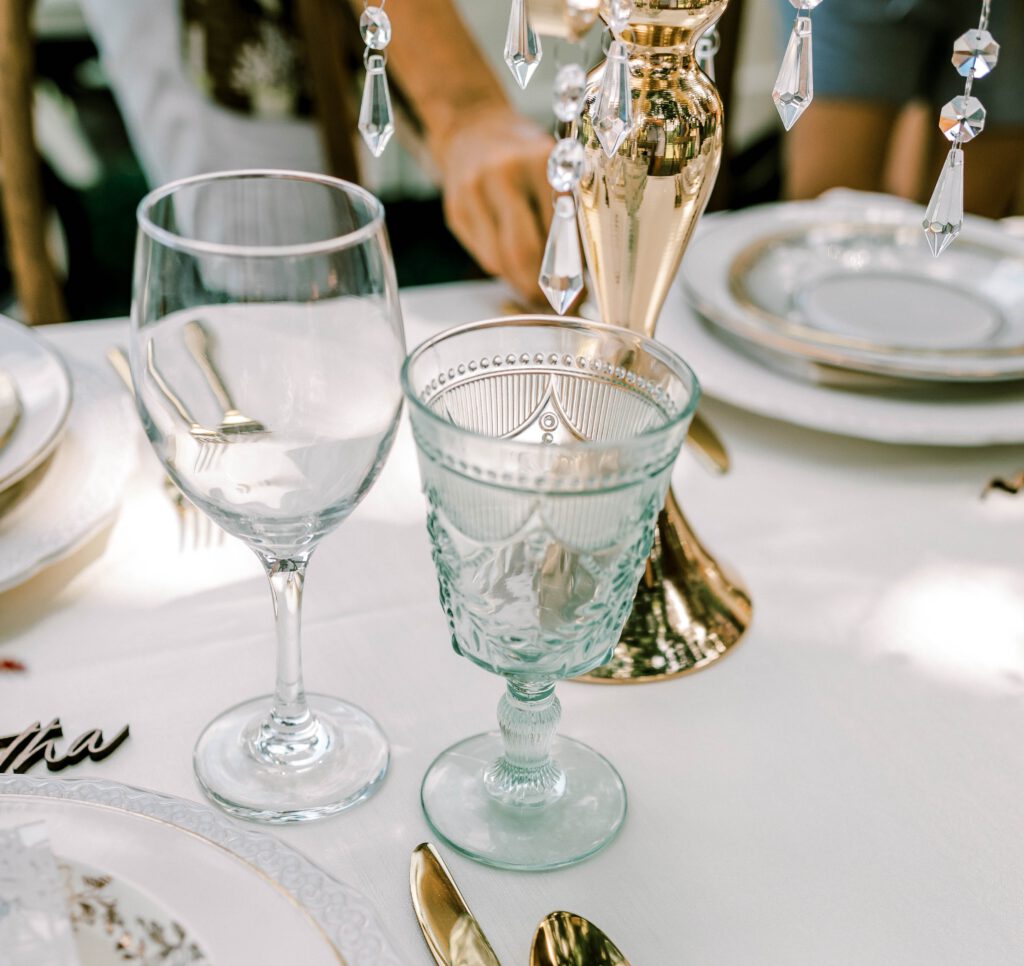 Wine Glass Rental A to Z Event Rentals, LLC.