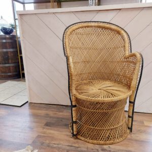 Image of wicker chair rental