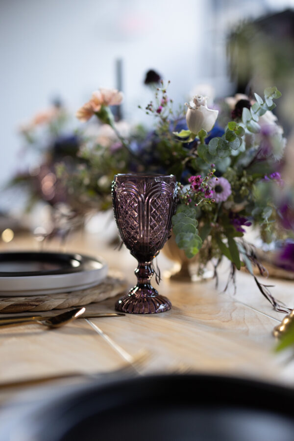 Charlee Amethyst Purple Goblet Rentals - Image 7