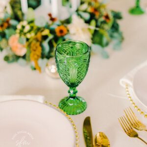 Image of Charlee Green Goblet Rentals