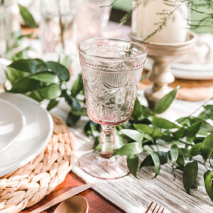 Image of Esme Pink Goblet Rental