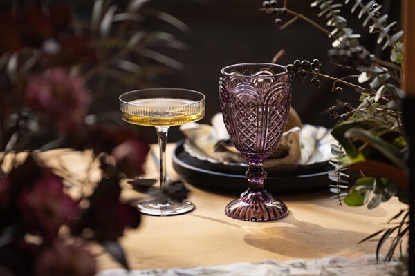 Charlee Amethyst Water Goblet