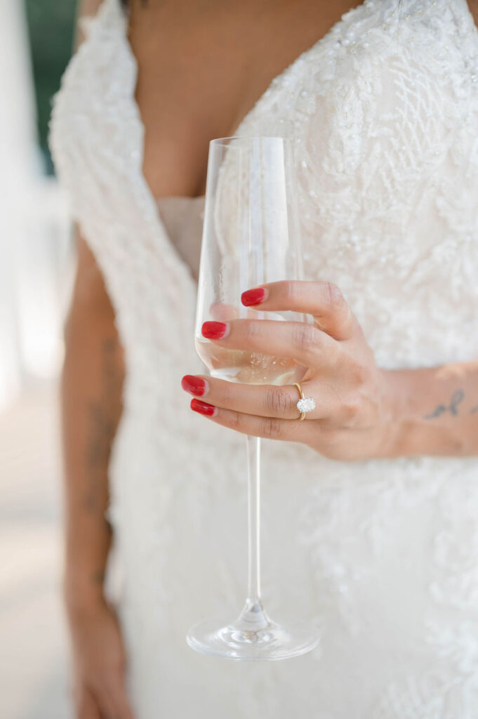 Everly Champagne Flute Rentals A to Z Event Rentals, LLC.