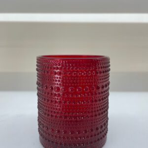 Image of Red Glassware Rental