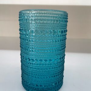 Image of Turquoise glassware rental