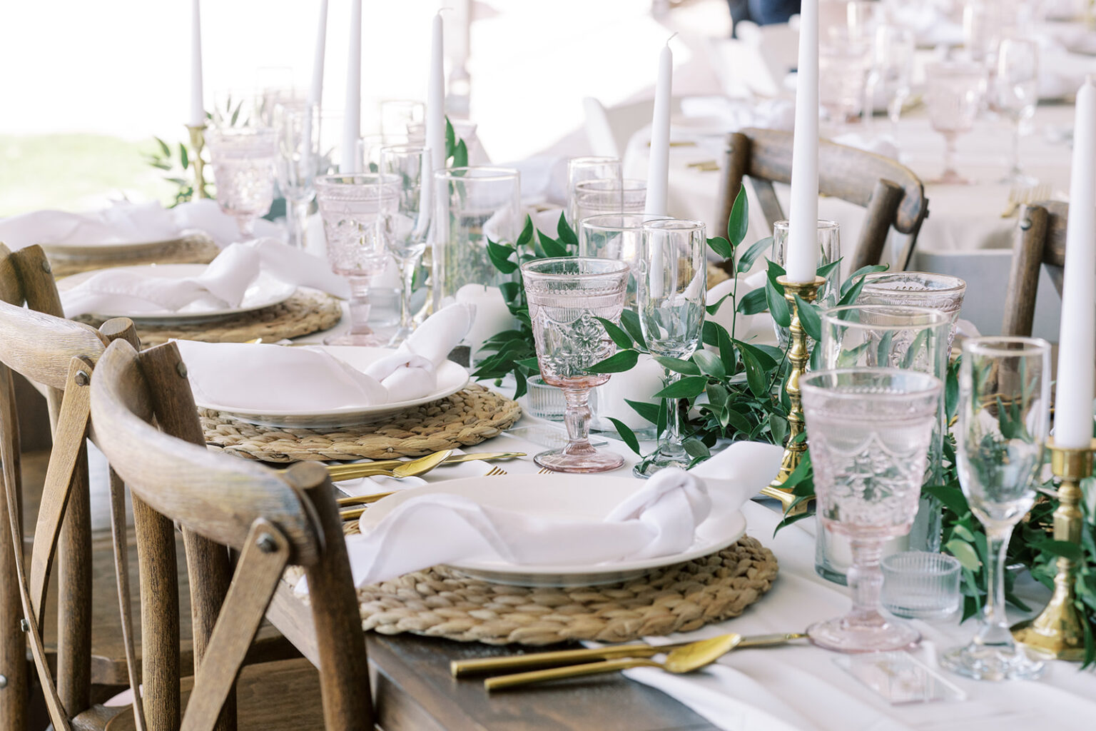 Portia Dinnerware Rental Package A to Z Event Rentals, LLC.