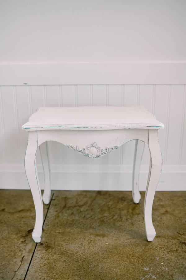 Margie White Table Rental