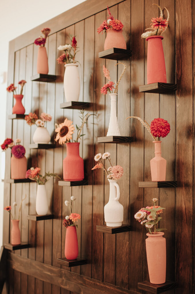 Image of flower wall