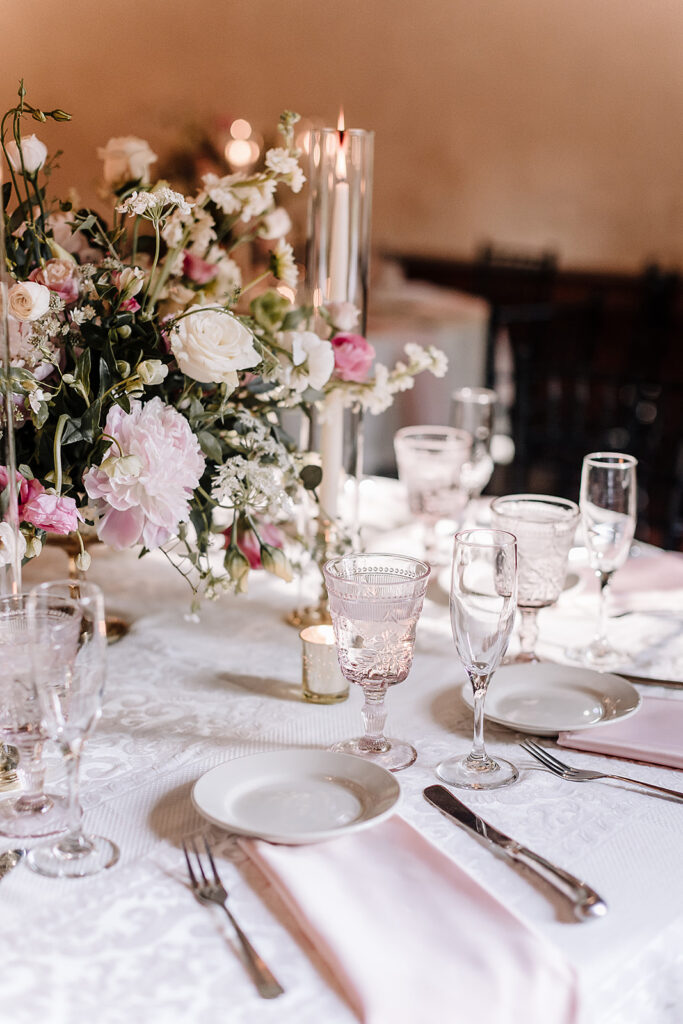 Image of wedding tablescape