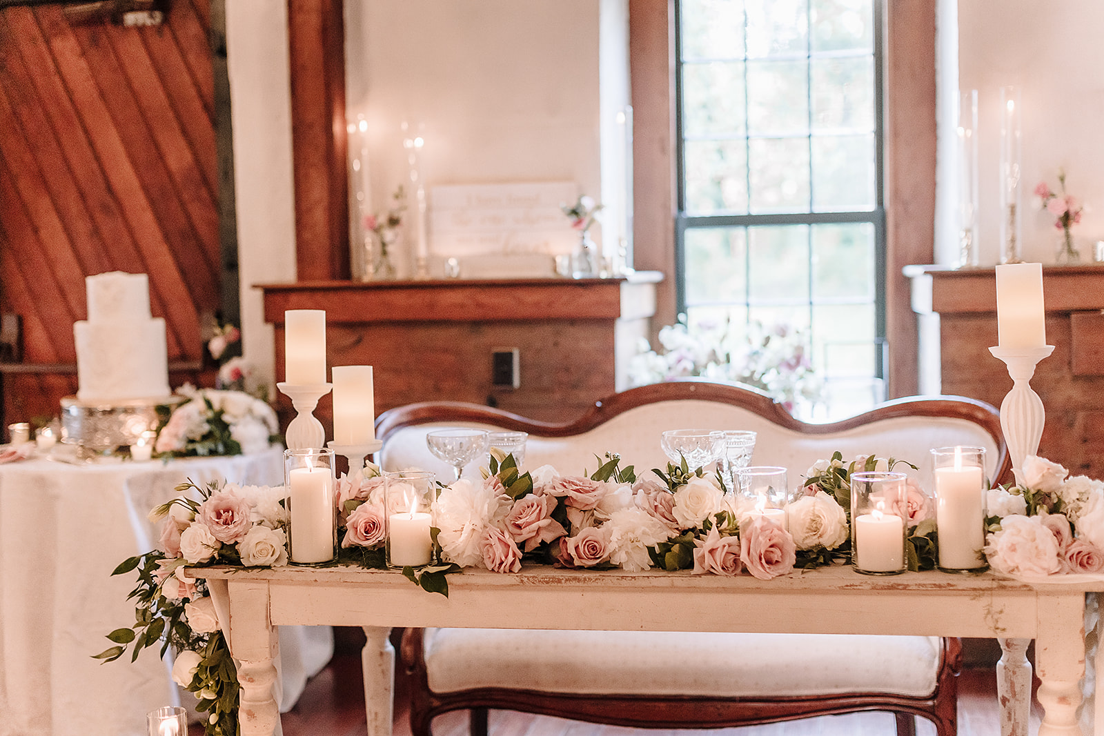 Amelia Vintage Loveseat Rental A to Z Event Rentals, LLC.