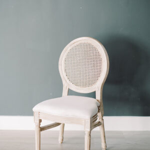 image of king louis chair rental