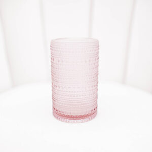 image of bali pink glassware
