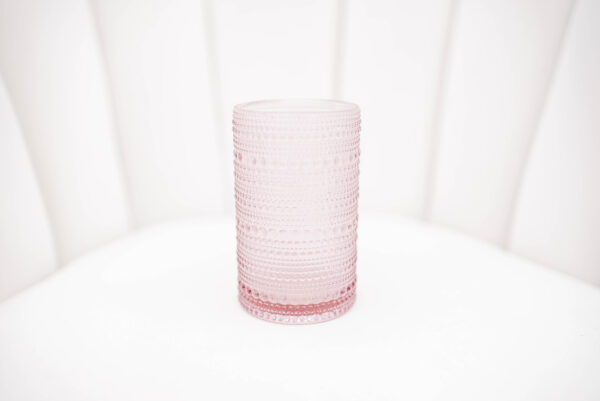 image of bali pink glassware