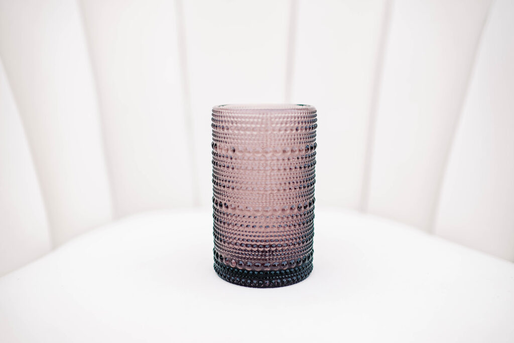 image of Bali purple glassware