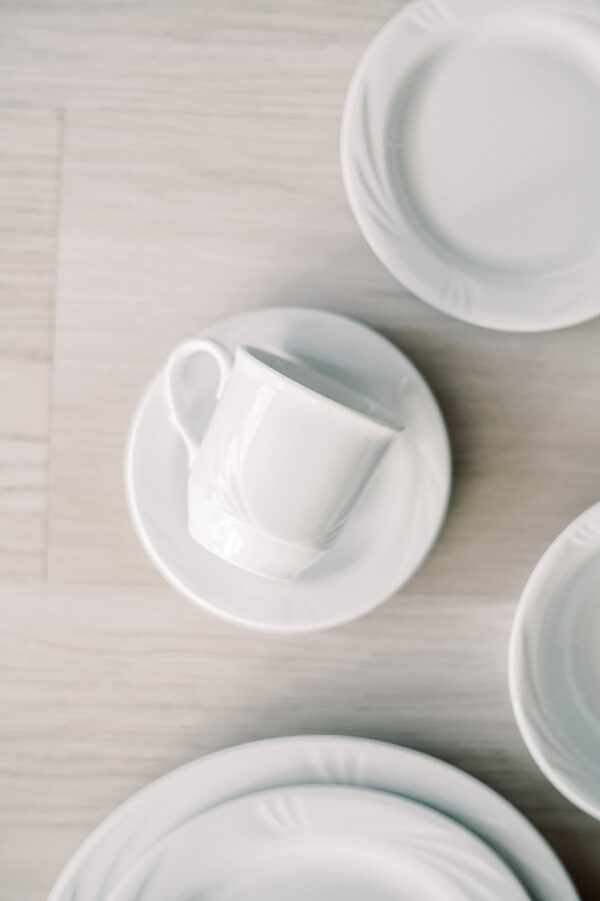 image of teacup rental on saucer