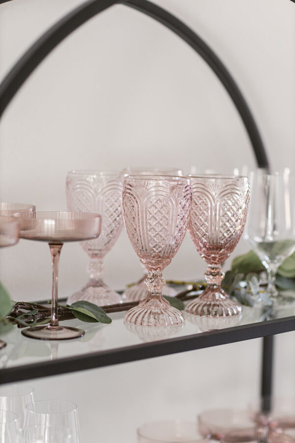 image of charlee pink goblet rentals