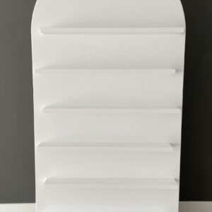 image of white display wall center panel