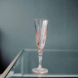 Image of Melody Pink Champagne Flute Rental