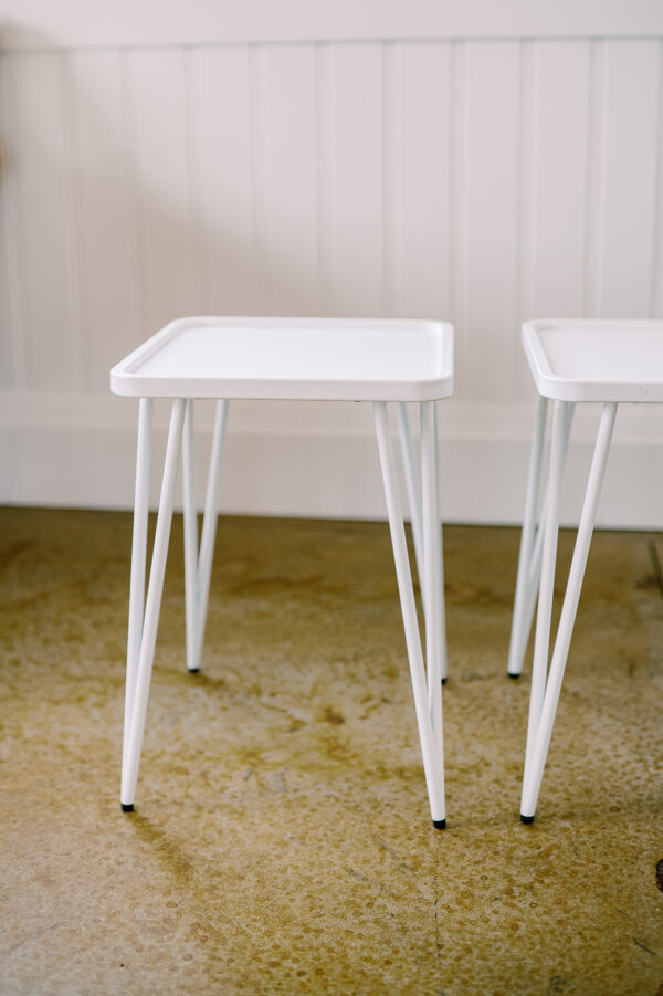 Layla White End Table - Image 3