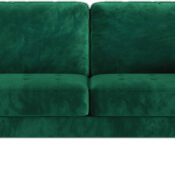 image of green loveseat