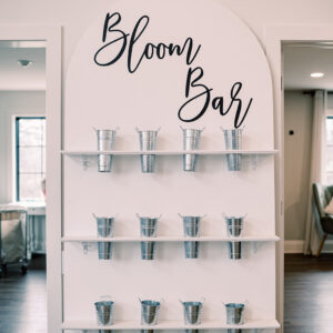 Bloom Bar Flower Bar Rental