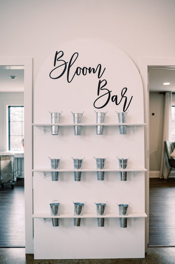 Bloom Bar Flower Bar Rental