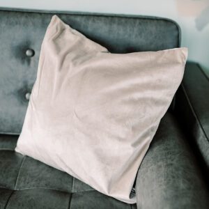 Fawn Velvet Throw Pillow Rental