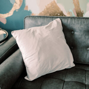 Champagne Velvet Throw Pillow Rental