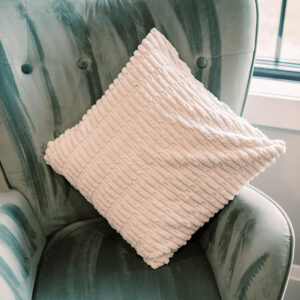 Sparrow Ribbed Throw Pillow Rental