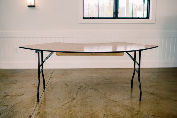 Serpentine Table Rental