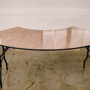 Serpentine Table Rental