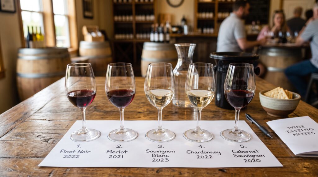 image of wine tasting glass rentals