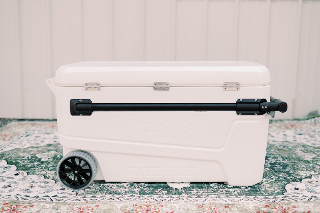 image of 110 qt white cooler