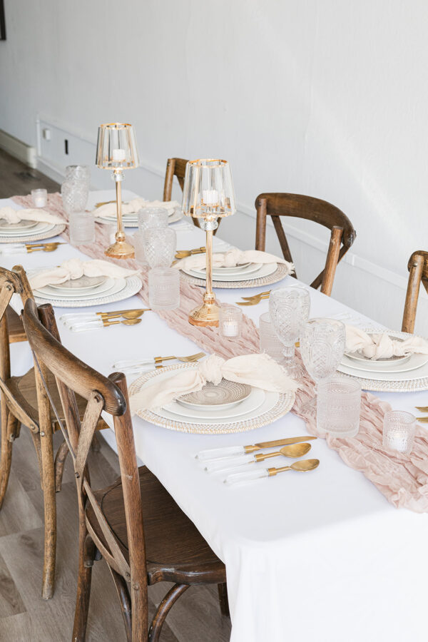 image of cypress dinnerware package on table