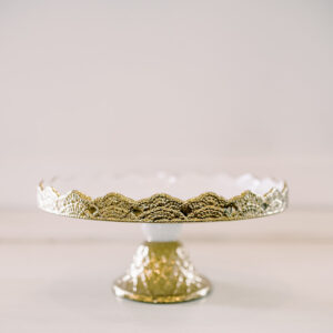 King Porcelain Cake Stand Rental