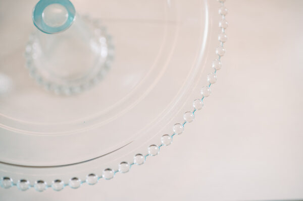 Bella Glass Cake Stand Rental