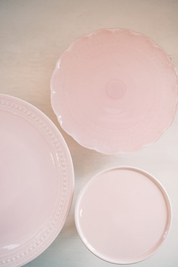 Abigail Pink Cake Stand