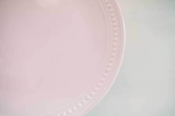 Chloe Pink Porcelain Cake Stand