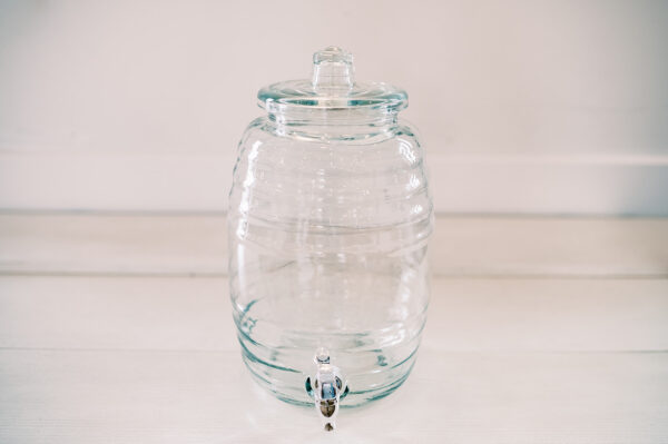 2.5 Gallon Glass Drink Dispenser Rental