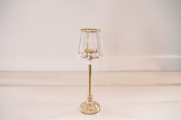 Gold Tealight Lamp Style Candle Holder Rentals